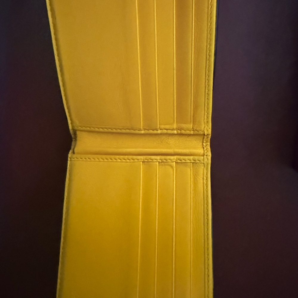 Gucci Yellow Card Holder
